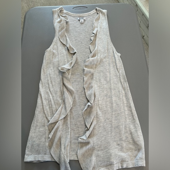 Old Navy Women’s Lightweight Sleeveless Cardigan Vests - Size Medium - Picture 5 of 7